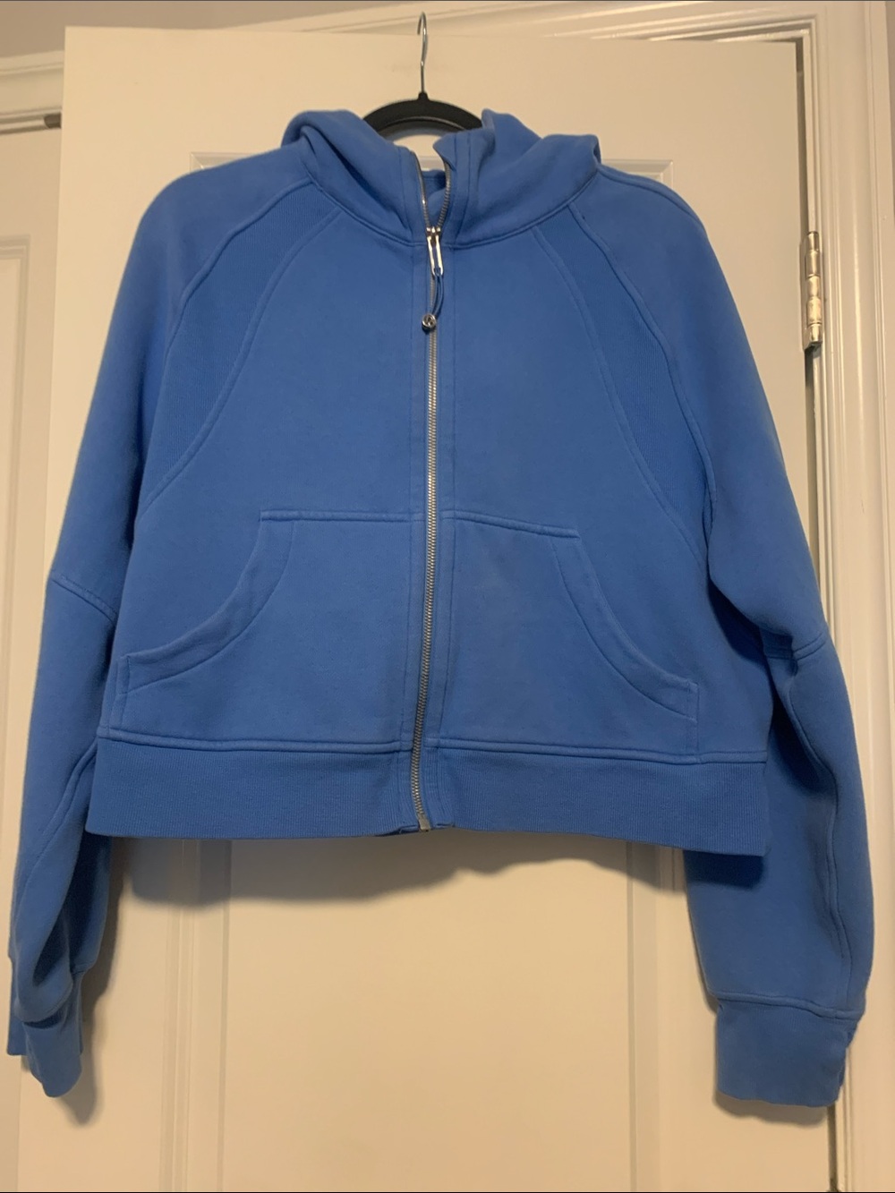 Lululemon Blue Nile Full Zip Scuba, Sz M/L
**One call out pictured